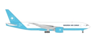 Herpa 538305 - 1:500 - Maersk Air Cargo Boeing 777F Maersk Swan - OY-MAC